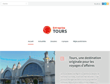 Tablet Screenshot of entreprise-tours.com